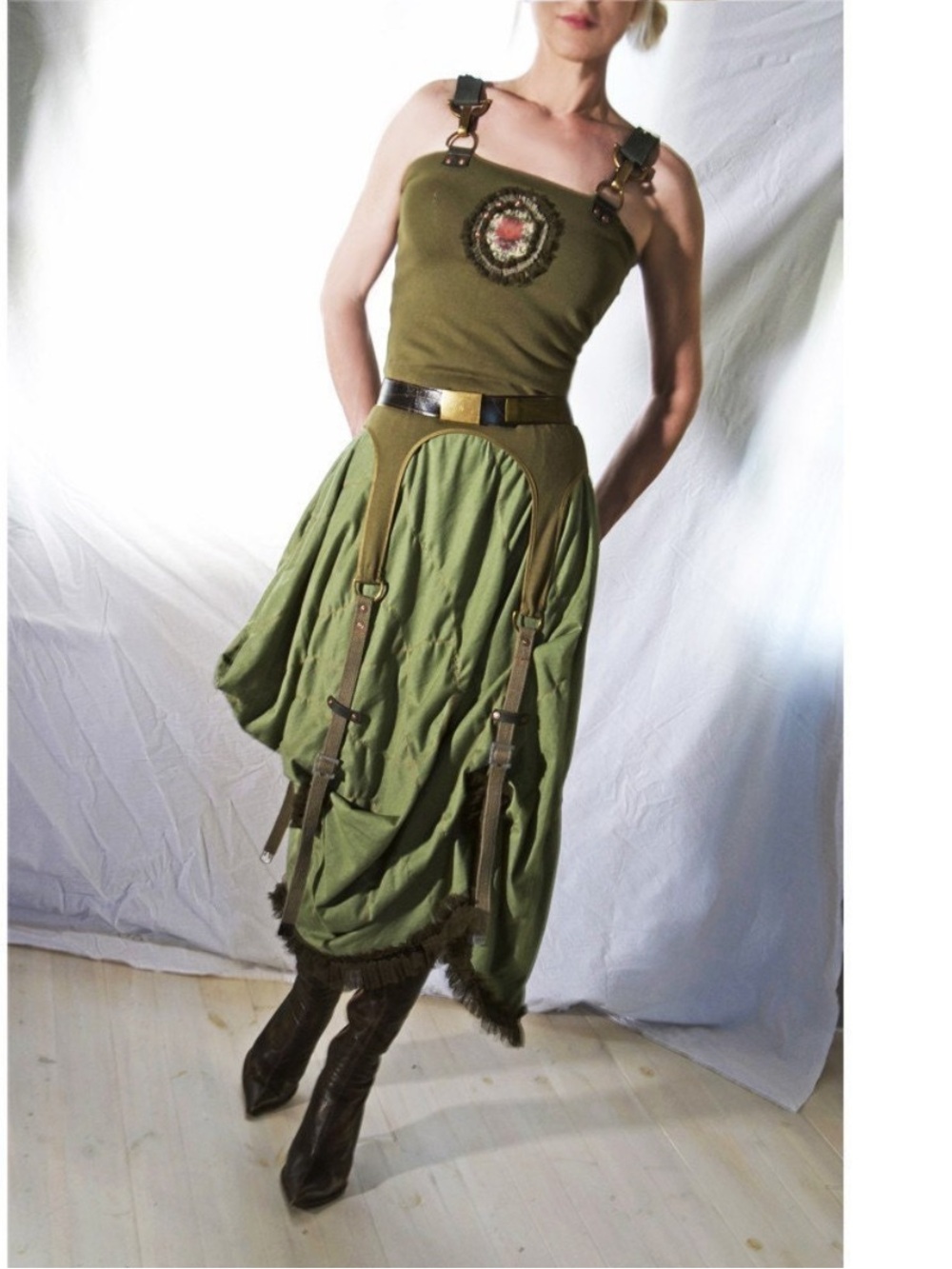 Haute Couture Attila/Tiina Antilla Design brand; Lumme designer dress